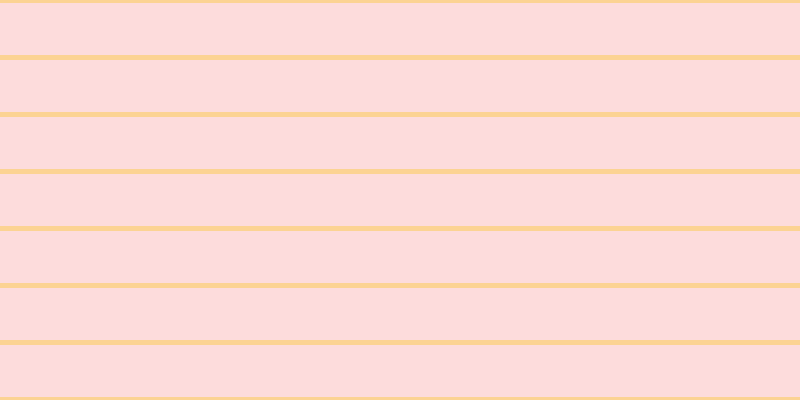 #fdbbbb (50%), #fcd393 horizontal lines, five pixels wide, fifty-two pixels apart