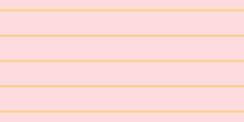 #fdbbbb (50%), #fcd393 horizontal lines, seven pixels wide, seventy-six pixels apart