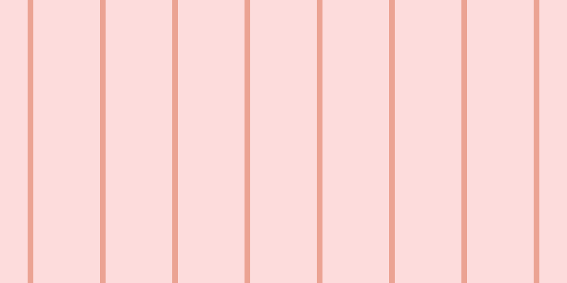#fdbbbb (50%), #eba393 vertical lines, eight pixels wide, ninety-four pixels apart