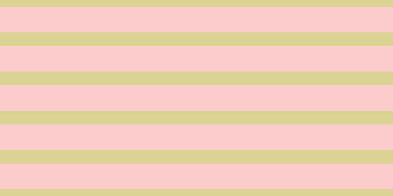 #fdbbbb (75%), #dbd393 horizontal lines, twenty-eight pixels wide, fifty-two pixels apart
