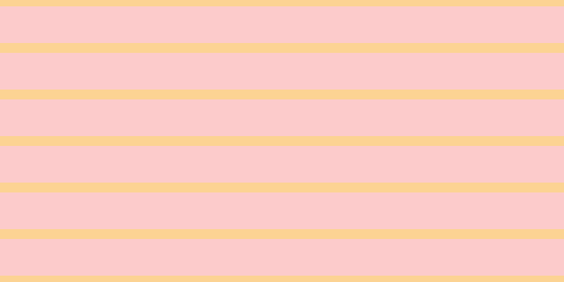 #fdbbbb (75%), #fcd393 horizontal lines, fourteen pixels wide, fifty-two pixels apart