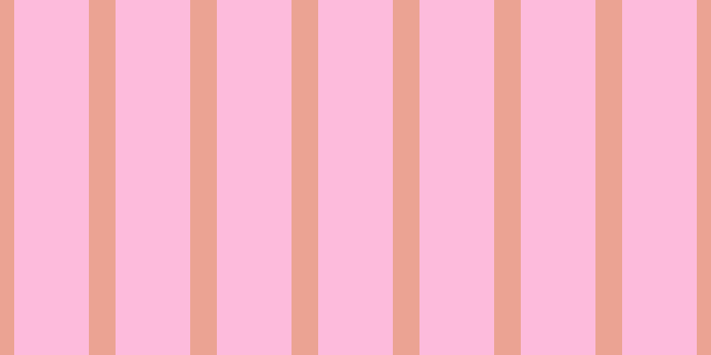 #fdbbdc, #eba393 vertical lines, thirty pixels wide, eighty-four pixels apart