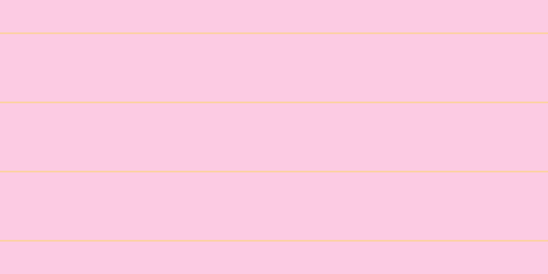 #fdbbdc (75%), #fcd393 horizontal lines, two pixels wide, ninety-nine pixels apart