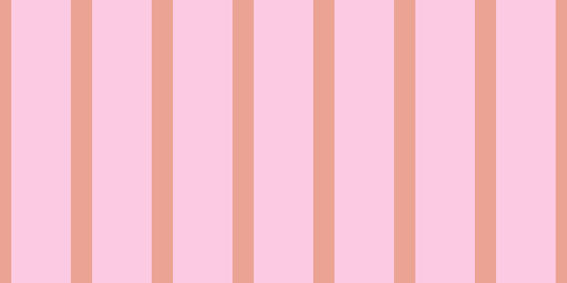 #fdbbdc (75%), #eba393 vertical lines, thirty pixels wide, eighty-four pixels apart