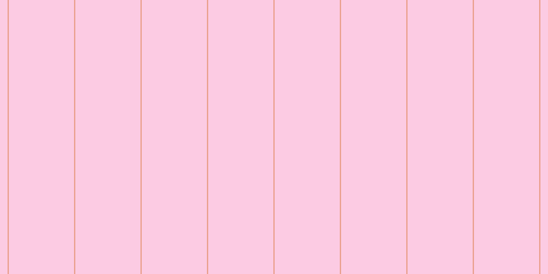 #fdbbdc (75%), #eba393 vertical lines, two pixels wide, ninety-five pixels apart