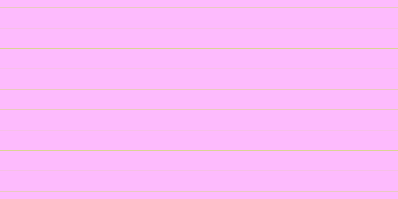 #fdbbfd, #dbd393 horizontal lines, one pixels wide, forty pixels apart