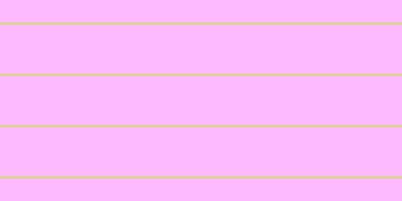 #fdbbfd, #dbd393 horizontal lines, five pixels wide, ninety-seven pixels apart
