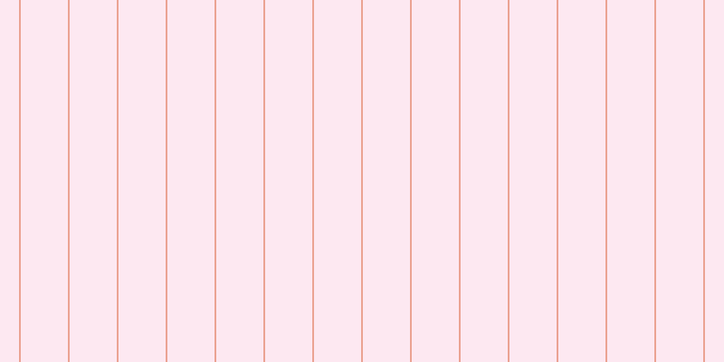 #fdd4e6 (50%), #eba393 vertical lines, two pixels wide, fifty-two pixels apart