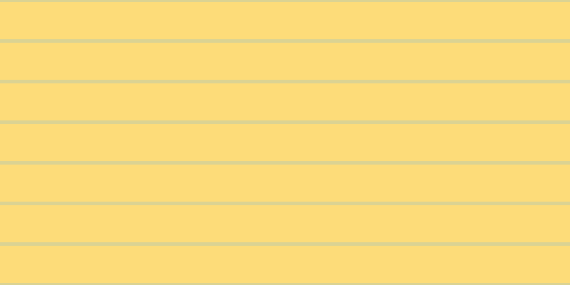 #fddc79, #dbd393 horizontal lines, five pixels wide, fifty-two pixels apart