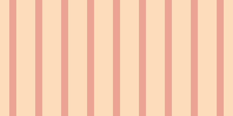#fddcbb, #eba393 vertical lines, twenty-four pixels wide, sixty-five pixels apart