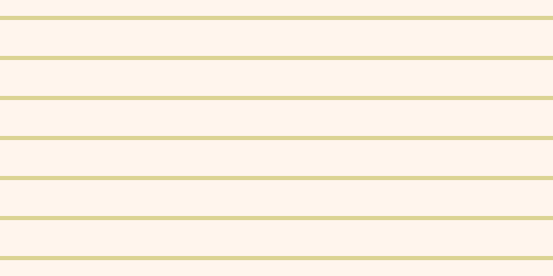#fddcbb (25%), #dbd393 horizontal lines, six pixels wide, fifty-two pixels apart