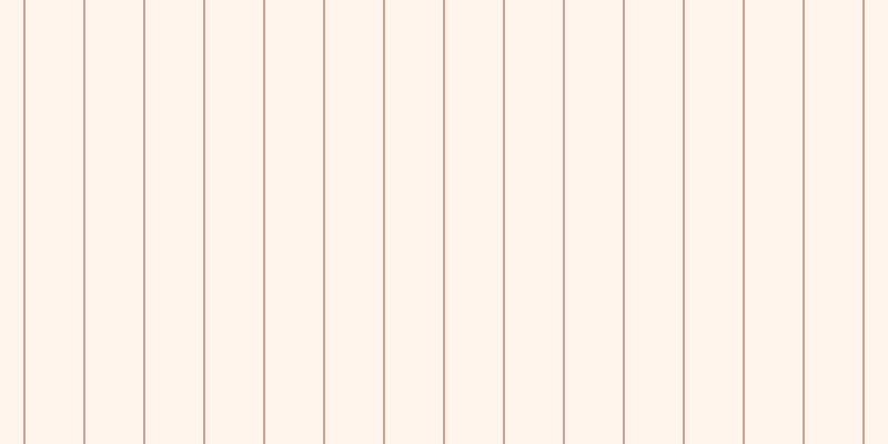 #fddcbb (25%), #caa393 vertical lines, two pixels wide, fifty-two pixels apart