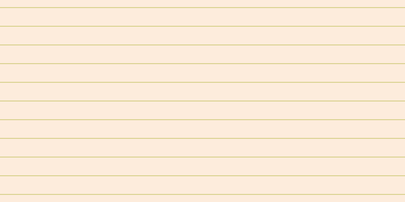 #fddcbb (50%), #dbd393 horizontal lines, two pixels wide, thirty-five pixels apart