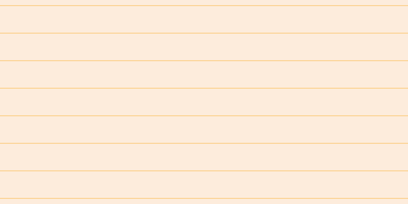 #fddcbb (50%), #fcd393 horizontal lines, two pixels wide, fifty-two pixels apart