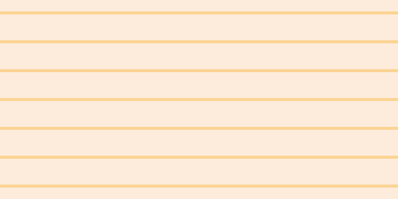 #fddcbb (50%), #fcd393 horizontal lines, six pixels wide, fifty-two pixels apart