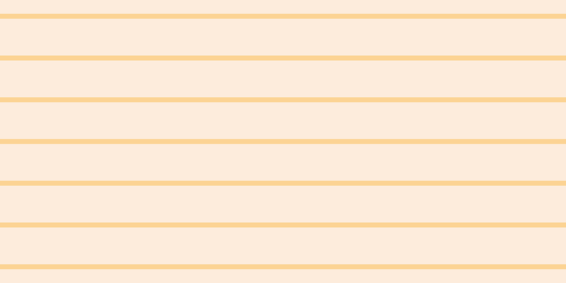 #fddcbb (50%), #fcd393 horizontal lines, seven pixels wide, fifty-two pixels apart