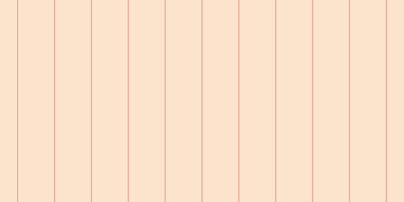 #fddcbb (75%), #eba393 vertical lines, two pixels wide, seventy-one pixels apart