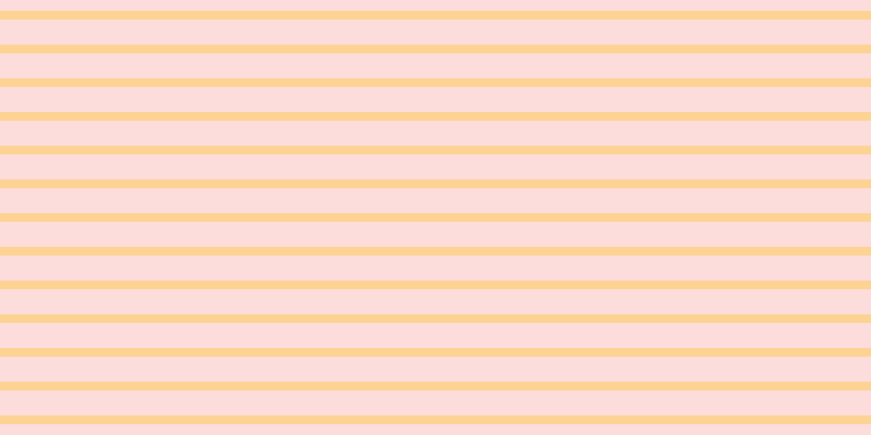 #fddcdc, #fcd393 horizontal lines, eight pixels wide, twenty-three pixels apart
