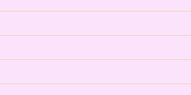 #fddcfd (75%), #dbd393 horizontal lines, two pixels wide, one hundred pixels apart