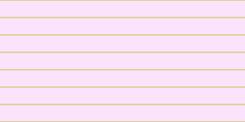 #fddcfd (75%), #dbd393 horizontal lines, five pixels wide, fifty-two pixels apart