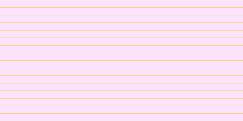 #fddcfd (75%), #fcd393 horizontal lines, two pixels wide, twenty-three pixels apart