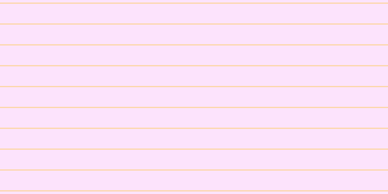 #fddcfd (75%), #fcd393 horizontal lines, two pixels wide, forty-one pixels apart
