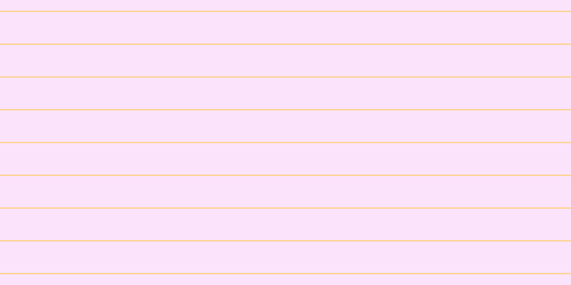 #fddcfd (75%), #fcd393 horizontal lines, two pixels wide, forty-four pixels apart
