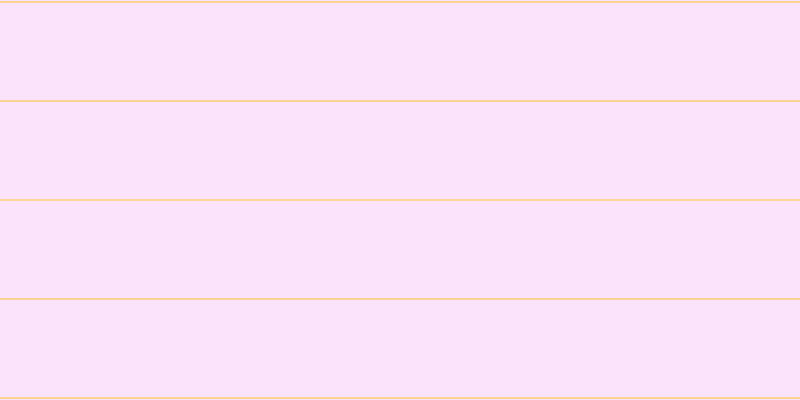 #fddcfd (75%), #fcd393 horizontal lines, two pixels wide, ninety-seven pixels apart