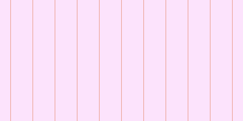 #fddcfd (75%), #eba393 vertical lines, two pixels wide, seventy-one pixels apart