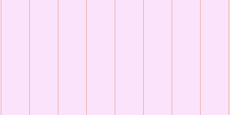 #fddcfd (75%), #eba393 vertical lines, two pixels wide, ninety-seven pixels apart