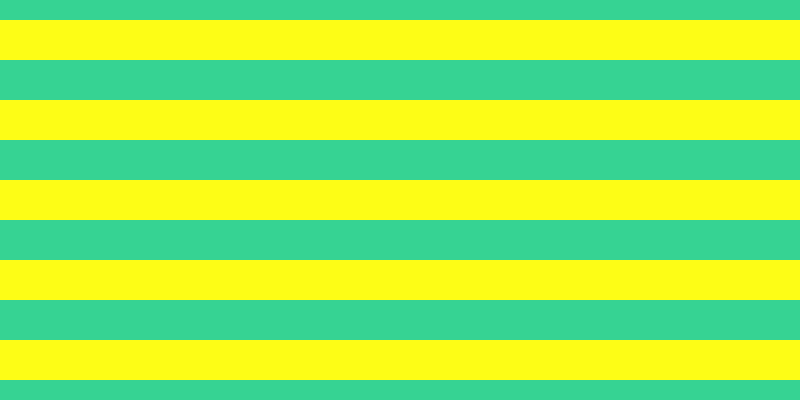 #fdfd16, #36d393 horizontal lines, forty pixels wide, forty pixels apart