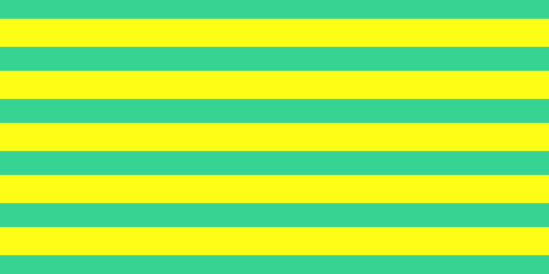 #fdfd16, #36d393 horizontal lines, thirty-five pixels wide, forty-one pixels apart