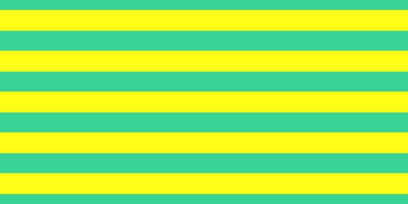 #fdfd16, #36d393 horizontal lines, thirty-nine pixels wide, forty-one pixels apart