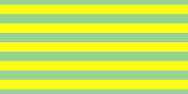 #fdfd16, #99d393 horizontal lines, forty pixels wide, forty pixels apart