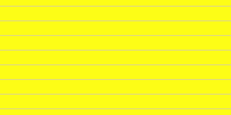 #fdfd16, #dbd393 horizontal lines, three pixels wide, forty-eight pixels apart