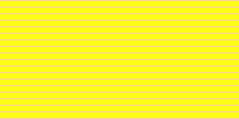 #fdfd16, #fcd393 horizontal lines, four pixels wide, eighteen pixels apart