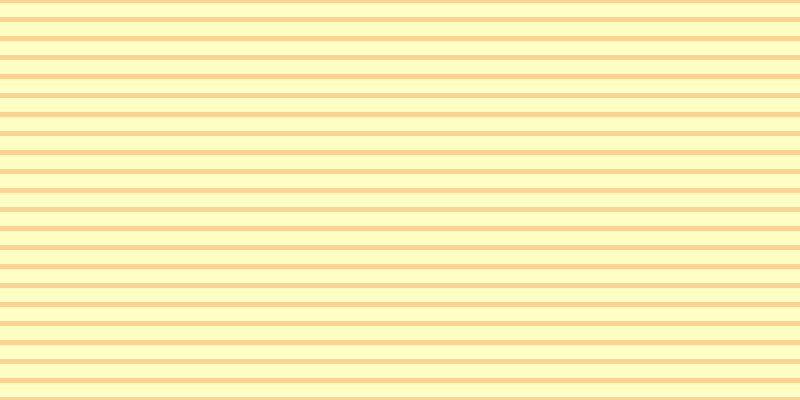 #fdfd16 (25%), #fcd393 horizontal lines, five pixels wide, fourteen pixels apart