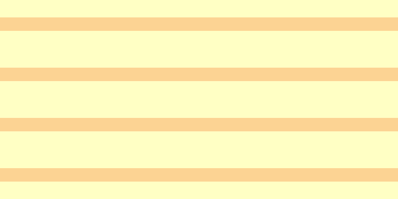 #fdfd16 (25%), #fcd393 horizontal lines, twenty-seven pixels wide, seventy-four pixels apart