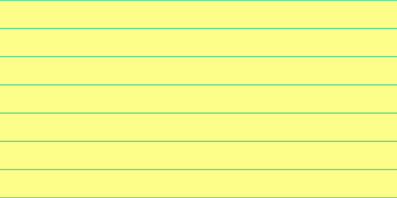 #fdfd16 (50%), #36d393 horizontal lines, two pixels wide, fifty-five pixels apart