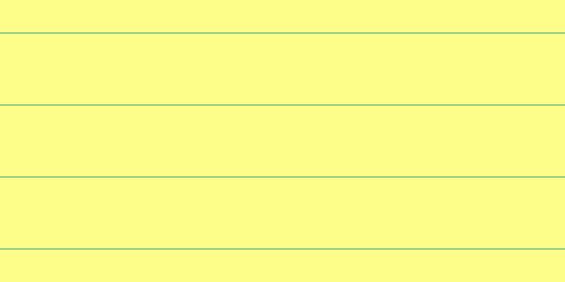 #fdfd16 (50%), #99d393 horizontal lines, two pixels wide, one hundred pixels apart
