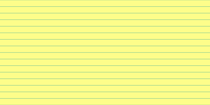 #fdfd16 (50%), #99d393 horizontal lines, two pixels wide, twenty-three pixels apart