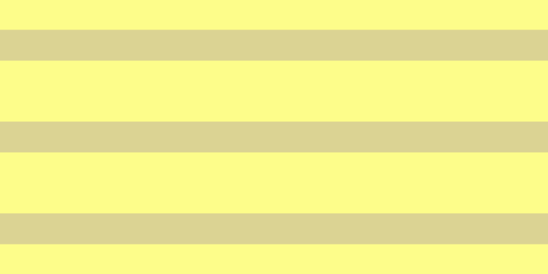 #fdfd16 (50%), #dbd393 horizontal lines, forty-five pixels wide, eighty-nine pixels apart