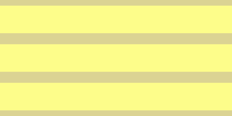 #fdfd16 (50%), #dbd393 horizontal lines, thirty-eight pixels wide, ninety-five pixels apart