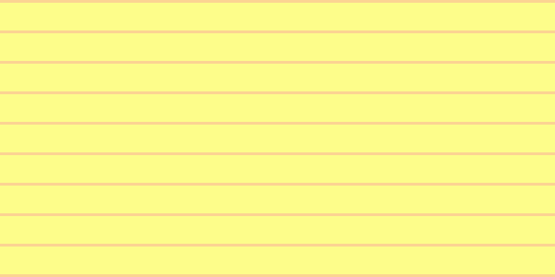 #fdfd16 (50%), #fcd393 horizontal lines, four pixels wide, forty pixels apart