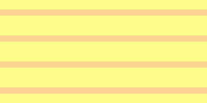 #fdfd16 (50%), #fcd393 horizontal lines, twenty-four pixels wide, seventy-seven pixels apart