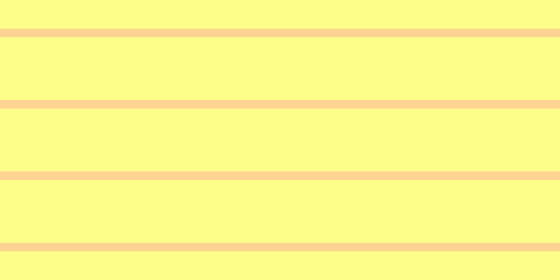 #fdfd16 (50%), #fcd393 horizontal lines, twelve pixels wide, ninety pixels apart