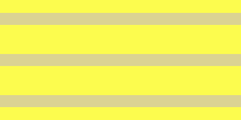 #fdfd16 (75%), #dbd393 horizontal lines, forty pixels wide, ninety-seven pixels apart