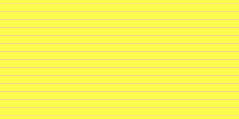 #fdfd16 (75%), #fcd393 horizontal lines, two pixels wide, twenty-five pixels apart