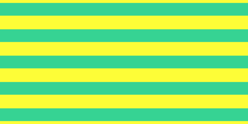 #fdfd37, #36d393 horizontal lines, forty-one pixels wide, forty-four pixels apart
