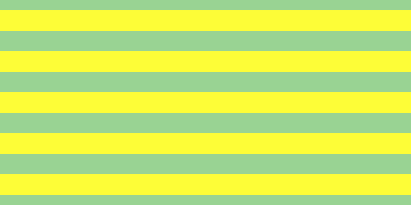 #fdfd37, #99d393 horizontal lines, forty pixels wide, forty pixels apart